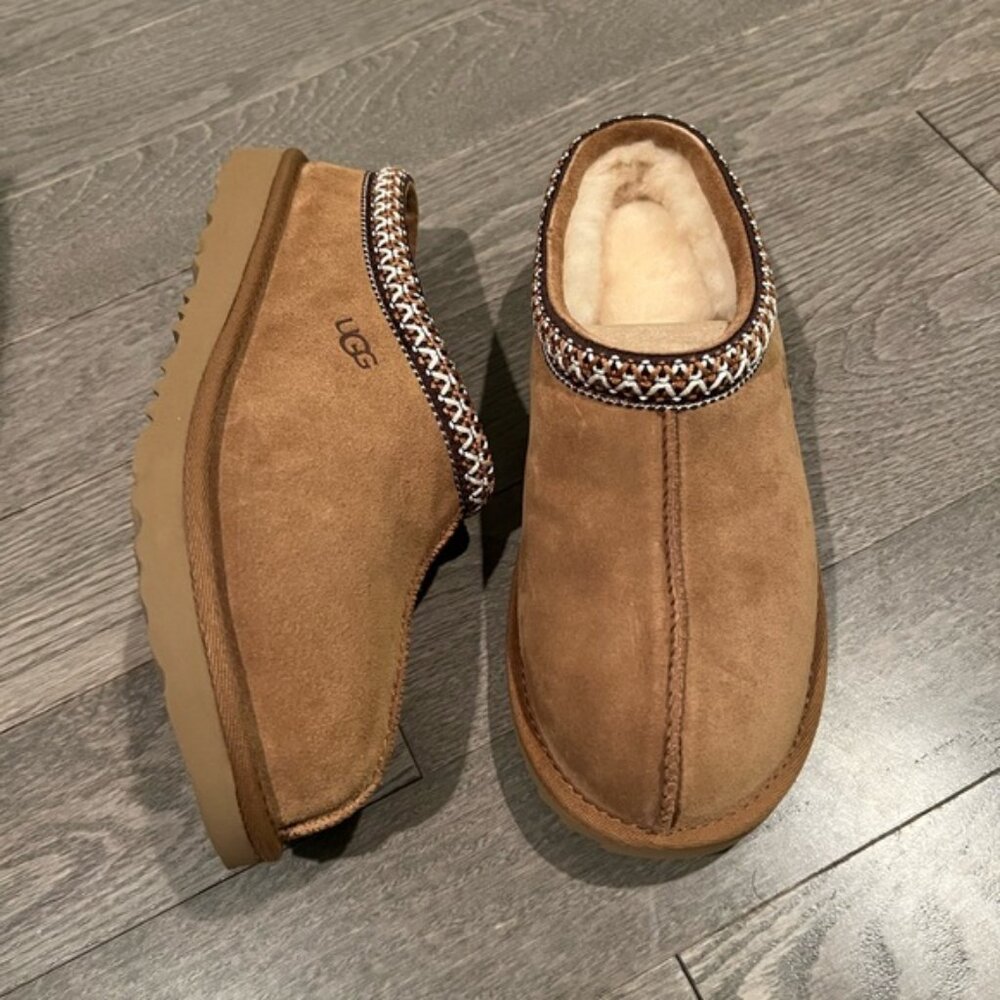 UGG Tasman slippers chestnut 1019066K (Ships out in one day)fast shipping - Picture 3 of 6